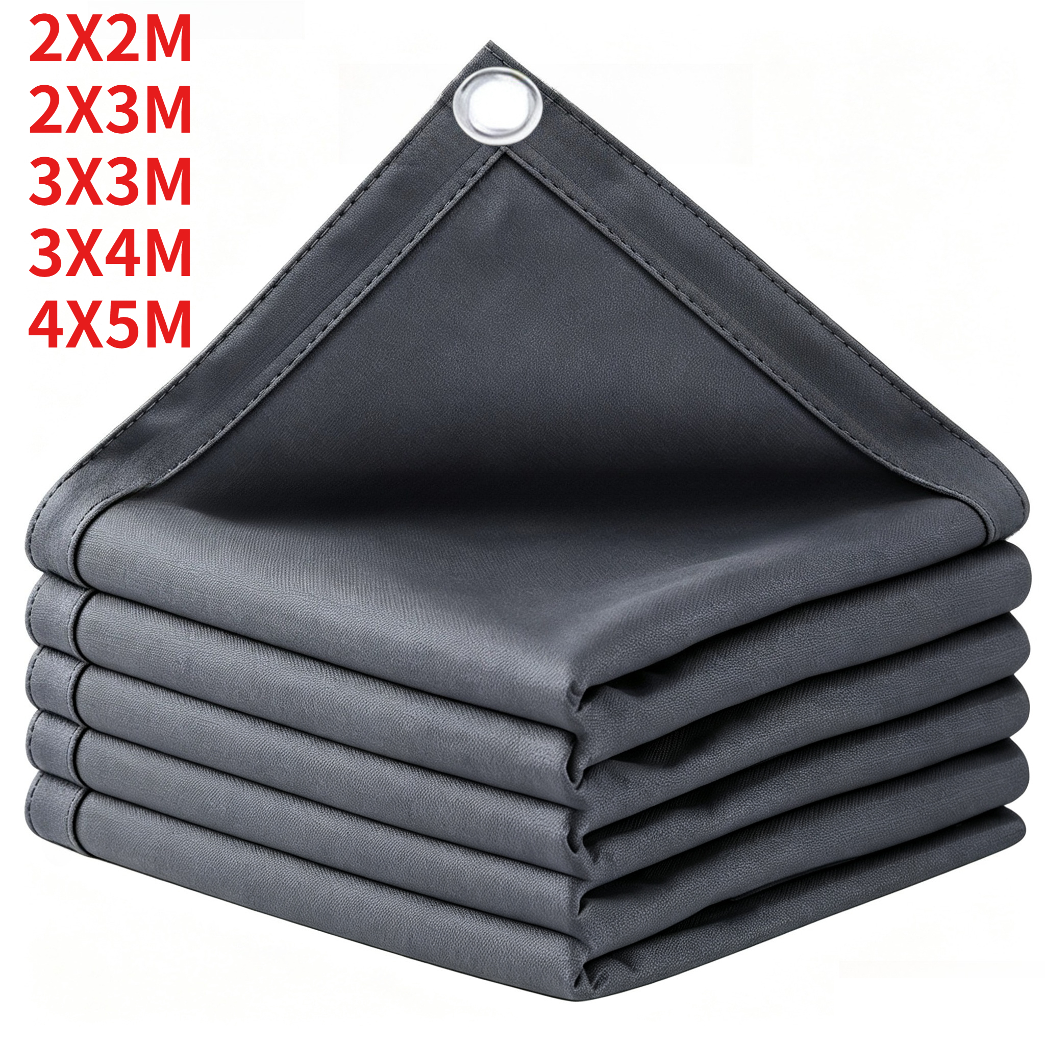 Camping Cooking Cover - Waterproof Shade Sail with Grommets Tent