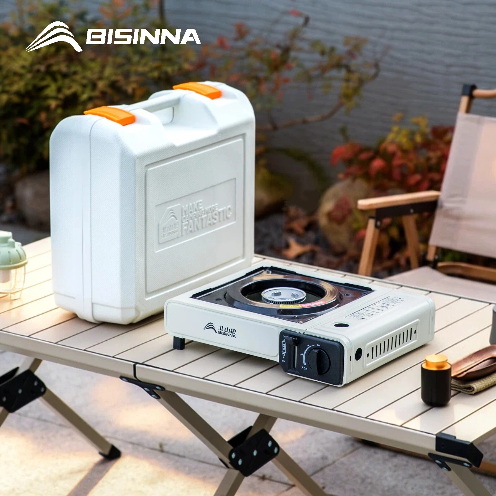Camping Cooking Butane - BISINNA Camping Gas Stove 2900W Power