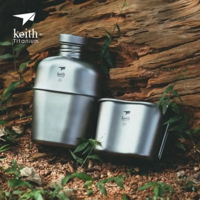 Camping Cooking Kit - Keith Pure Titanium Outdoor Camping Hiking