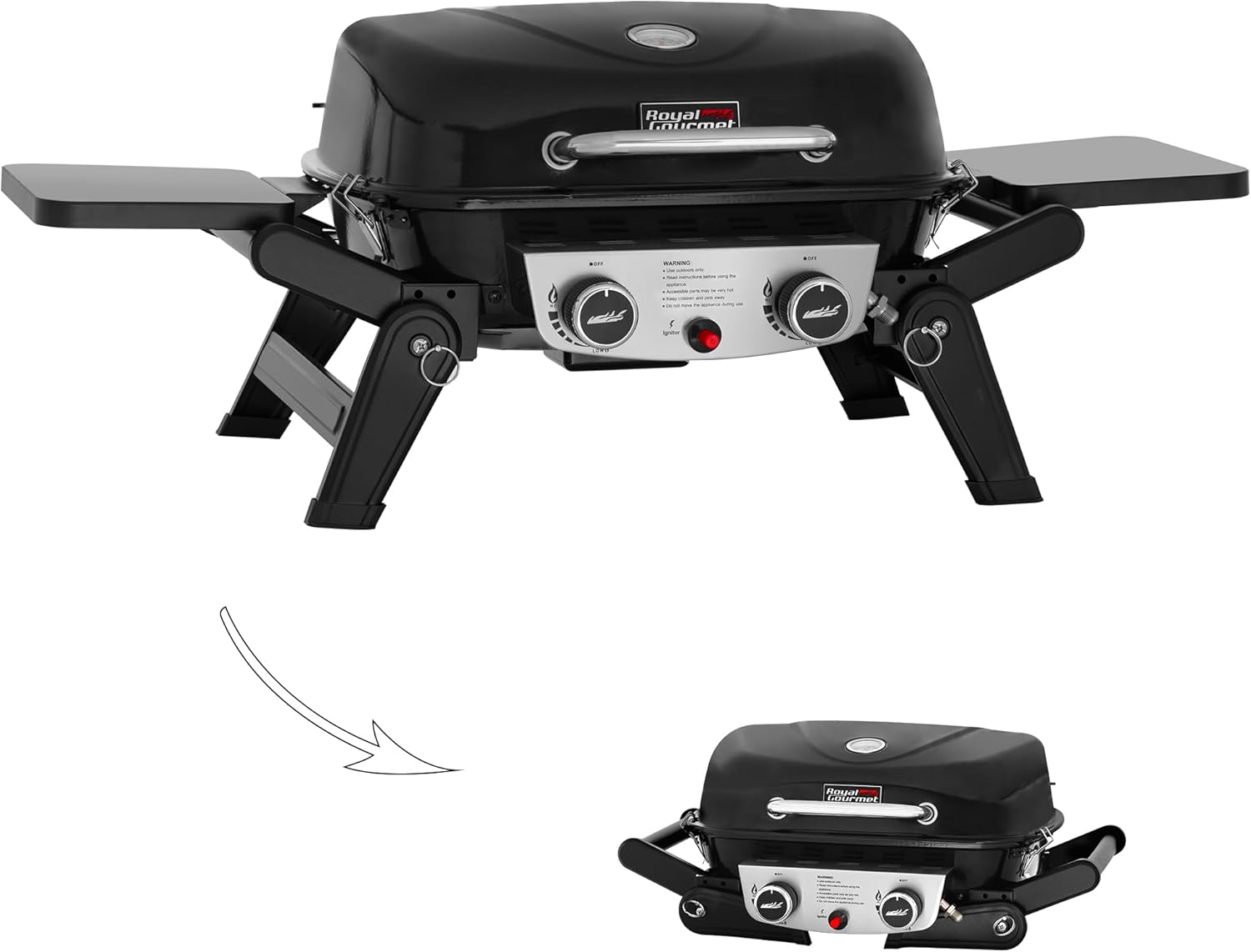 Camping Cooking Grate - Portable Camping Charcoal Grill - No