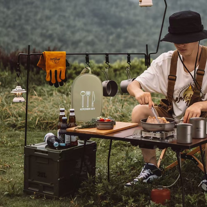 Camping Travel Cooking Utensil - Camping Cooking Equipment Bag recension och pris