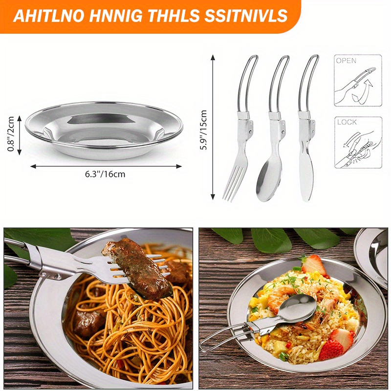 17pcs Camping Cookware Set, Po - Camping Cooking Set With Kettle recension och pris