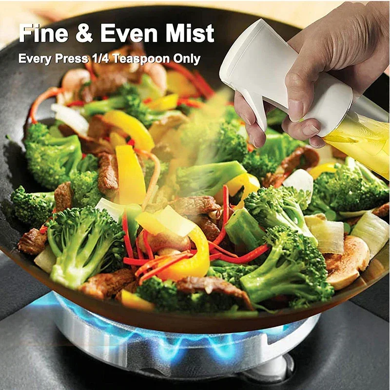 1pc 200ml/300ml Oil Spray Bott - Camping Cooking Oil Container recension och pris