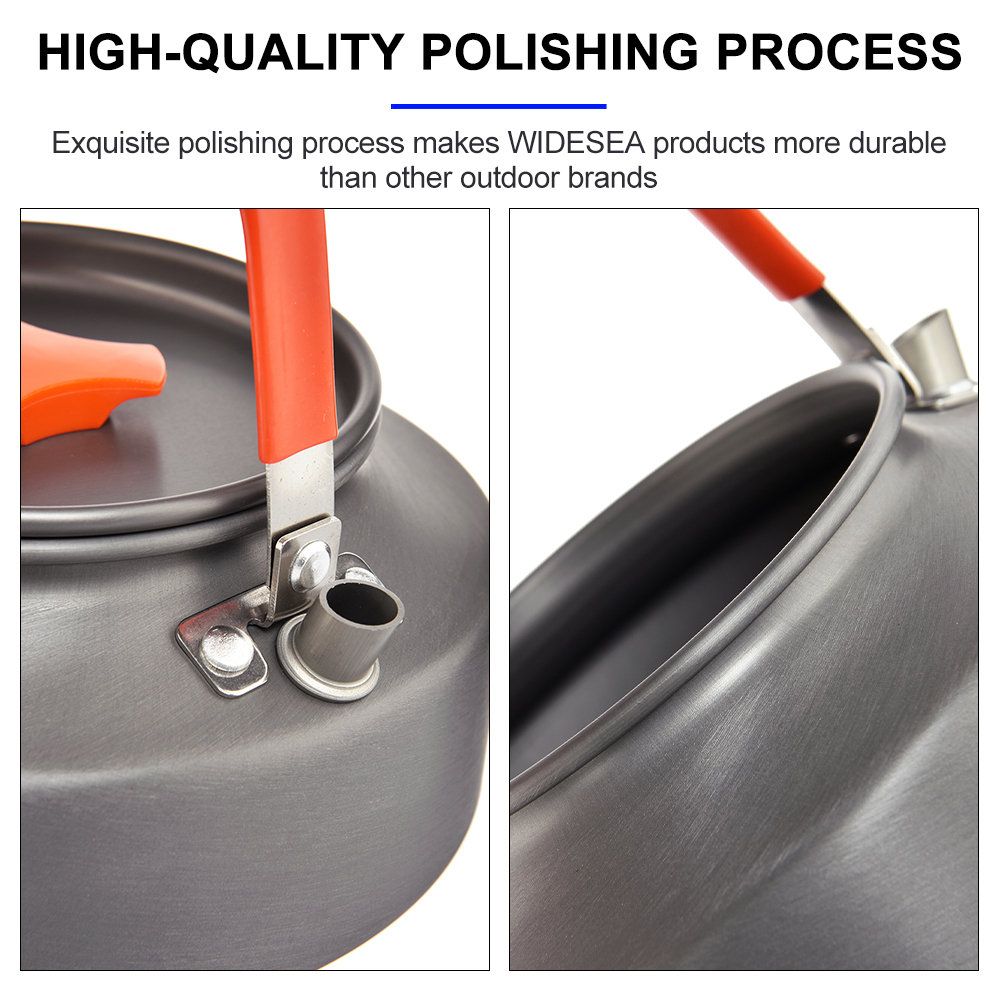Widesea 1.1L 2L1.5L Camping Wa - Camping Cooking Kit recension och pris