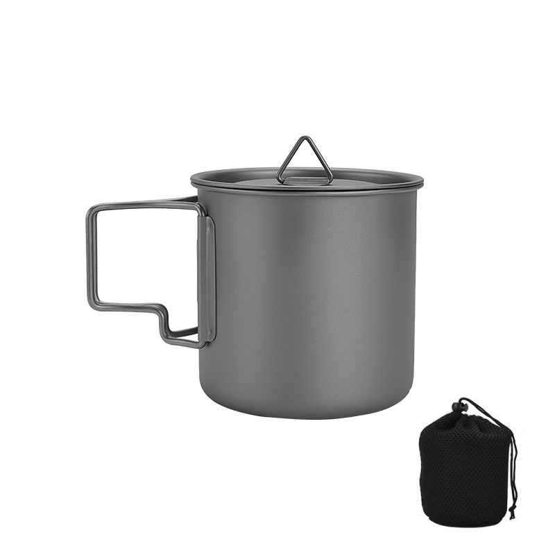 Titanium Camping Mug with Fold - Camping Cooking Roll recension och pris
