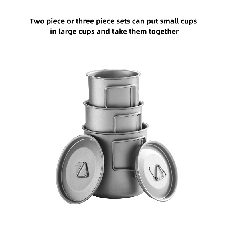 Titanium Camping Mug with Fold - Camping Cooking Roll recension och pris