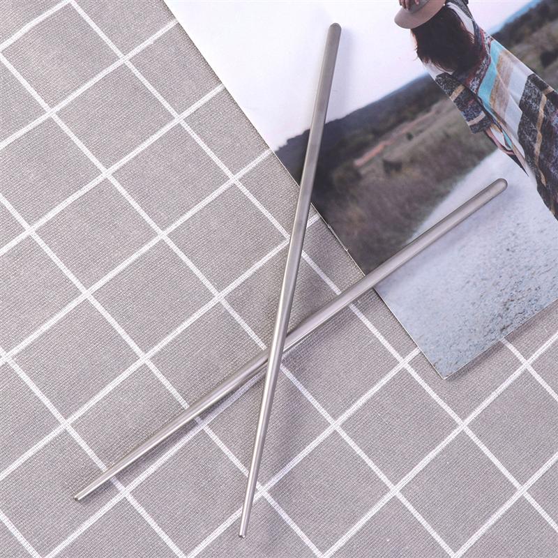 Chopsticks Metal Reusable Chop - Camping Cooking With Kids recension och pris