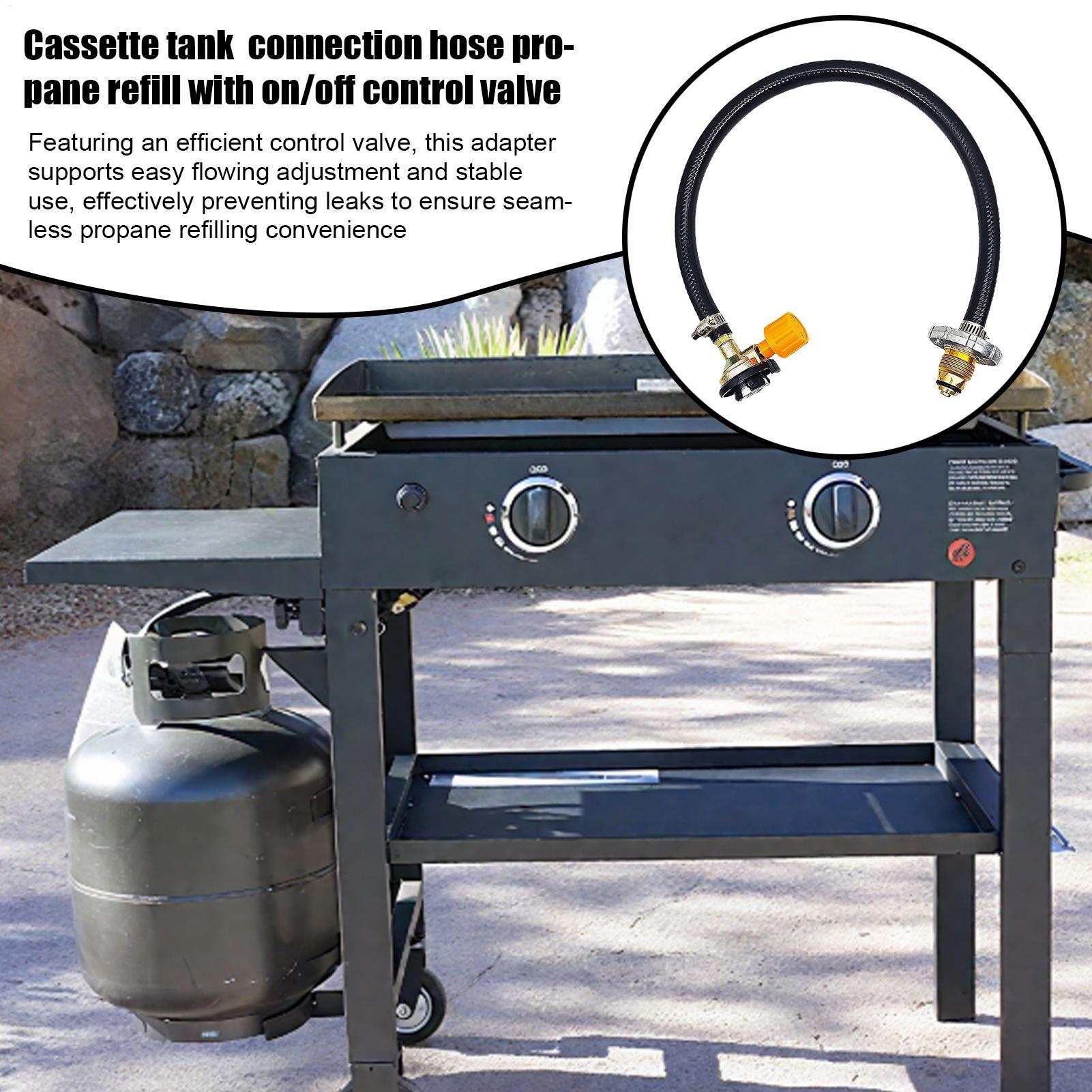 Propane Refill Adapter with Va - Camping Cooking Propane recension och pris