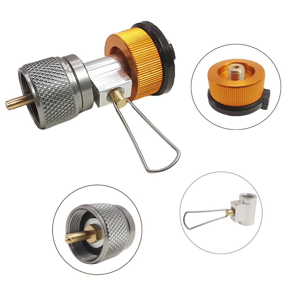 3pcs/set Camping Stove Adapter - Camping Cooking Propane recension och pris