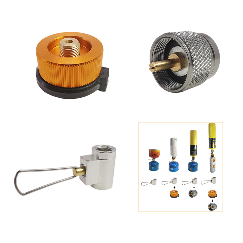3pcs/set Camping Stove Adapter - Camping Cooking Propane recension och pris
