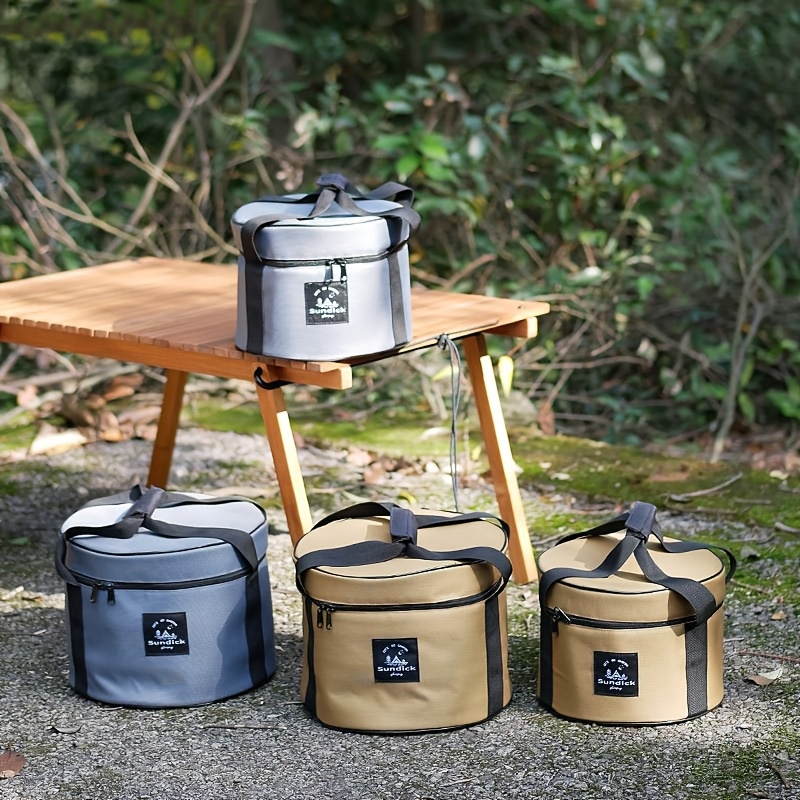 Padded Camping Cookware Storag - Camping Cooking Griddle recension och pris