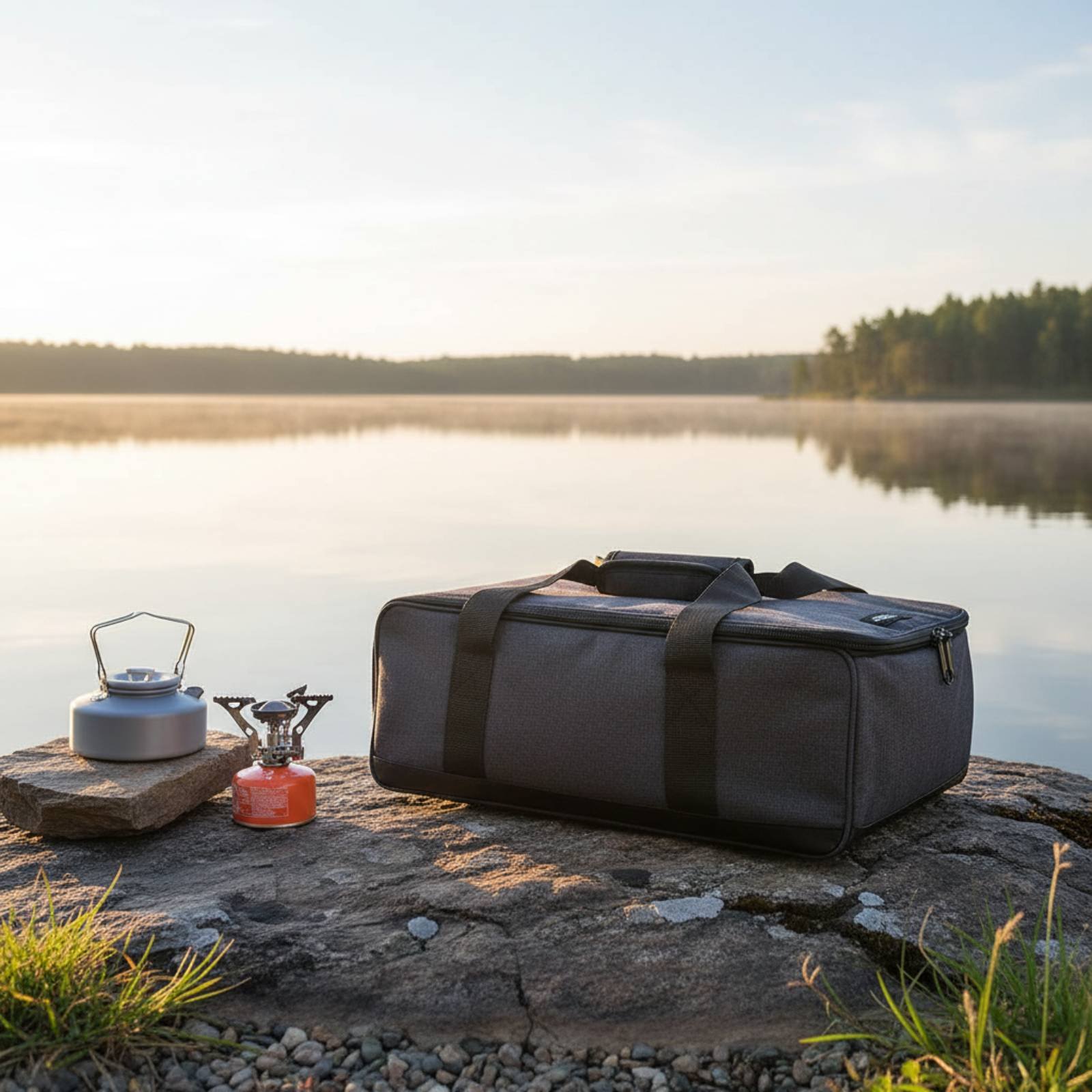Outdoor Cookware Storage Bag L - Camping Cooking Equipment Bag recension och pris