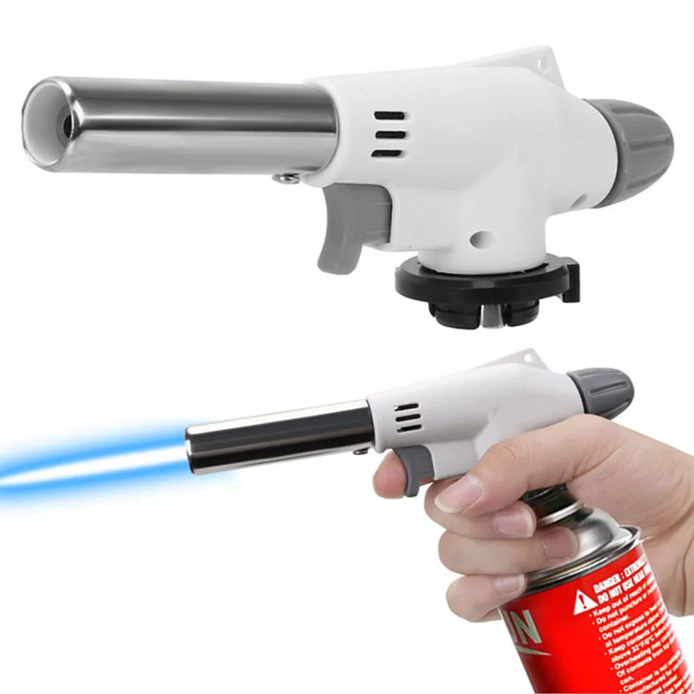Portable Metal Flame Gun Butan - Camping Cooking Butane recension och pris