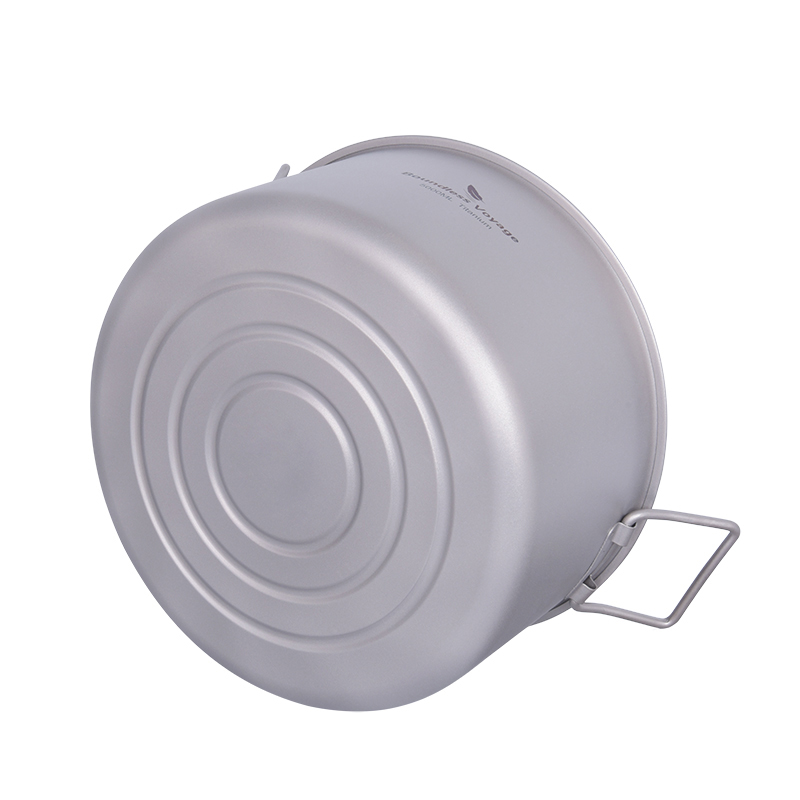 Boundless Voyage Titanium Pot  - Camping Cooking Set Stainless Steel recension och pris