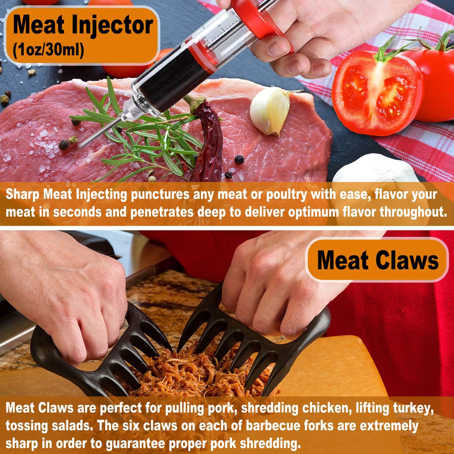 28Pcs Grilling Accessories in  - Meat Thermometer Camp recension och pris