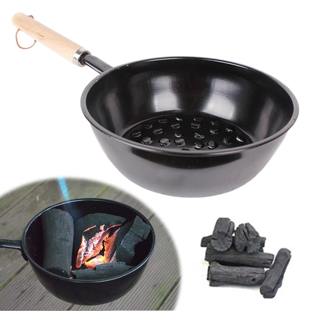 Portable Outdoor Stove Charcoa - Camping Cooking Grate recension och pris
