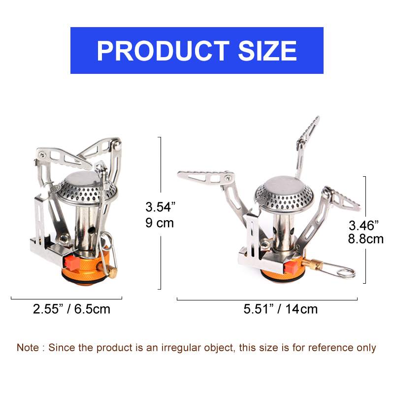 Widesea One-Piece Gas Stove 35 - Camping Cooking System recension och pris