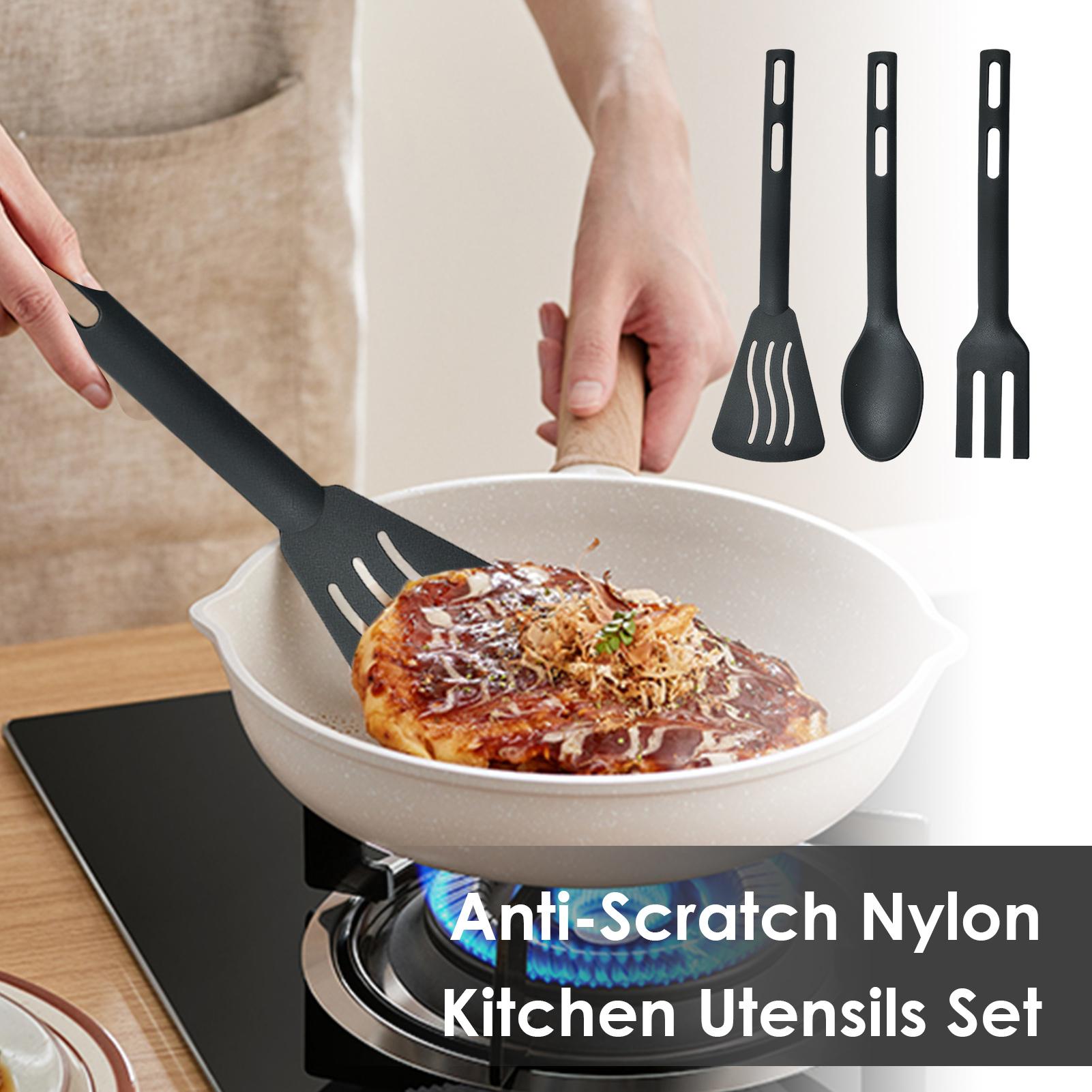 3PCS Mini Nylon Kitchen Utensi - Camping Cooking With Kids recension och pris