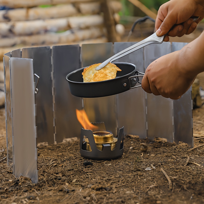 Portable aluminum alloy foldin - Camping Cooking Cover recension och pris