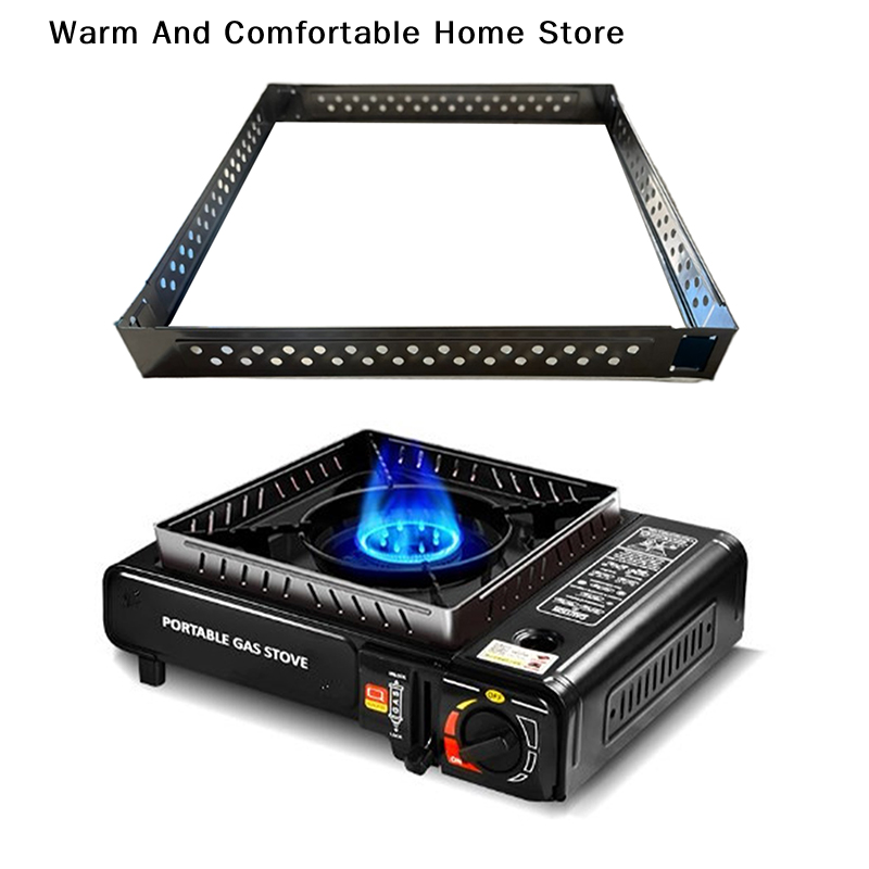 【SE】Gas Stove Windproof Rings  - Camping Cooking On Fire recension och pris
