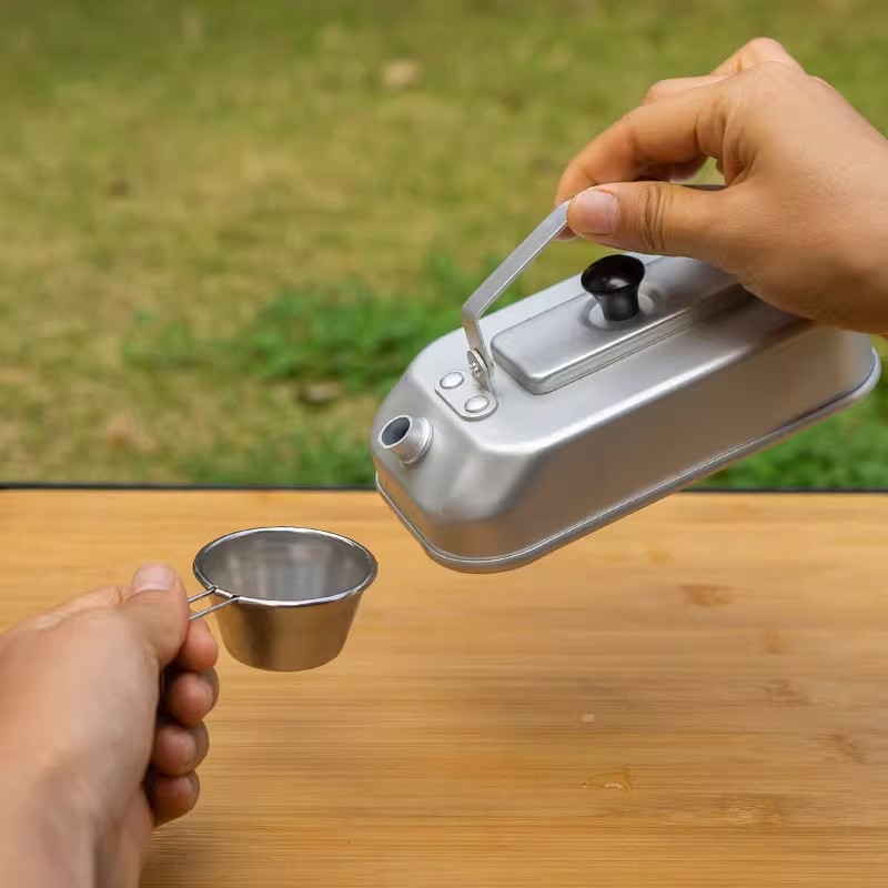 Ultralight Portable Picnic Cam - Camping Cooking Set With Kettle recension och pris