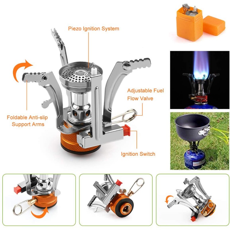 Outdoor Picnic Camping All-in- - Camping Cooking On Fire recension och pris