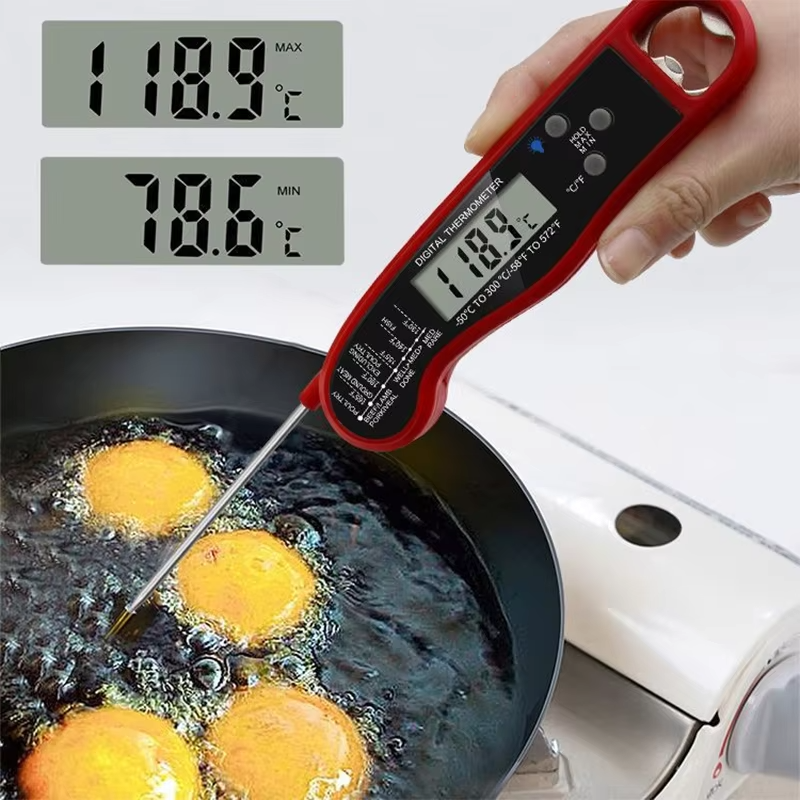 Camping Thermometer Waterproof - Meat Thermometer Camp recension och pris