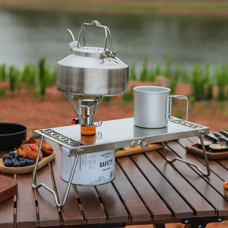 Outdoor Portable Mini Tea Tabl - Camping Cooking Griddle recension och pris