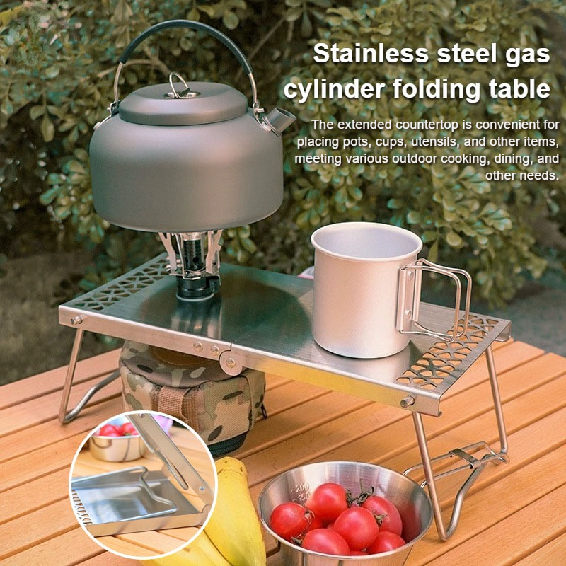Outdoor Portable Mini Tea Tabl - Camping Cooking Griddle recension och pris
