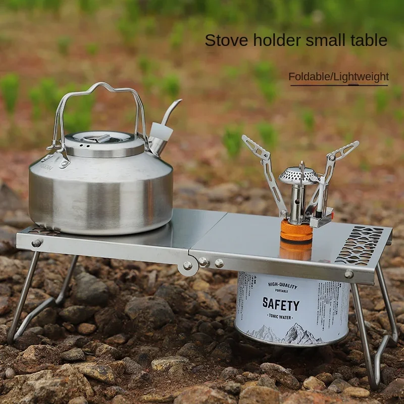 Outdoor Portable Mini Tea Tabl - Camping Cooking Griddle recension och pris