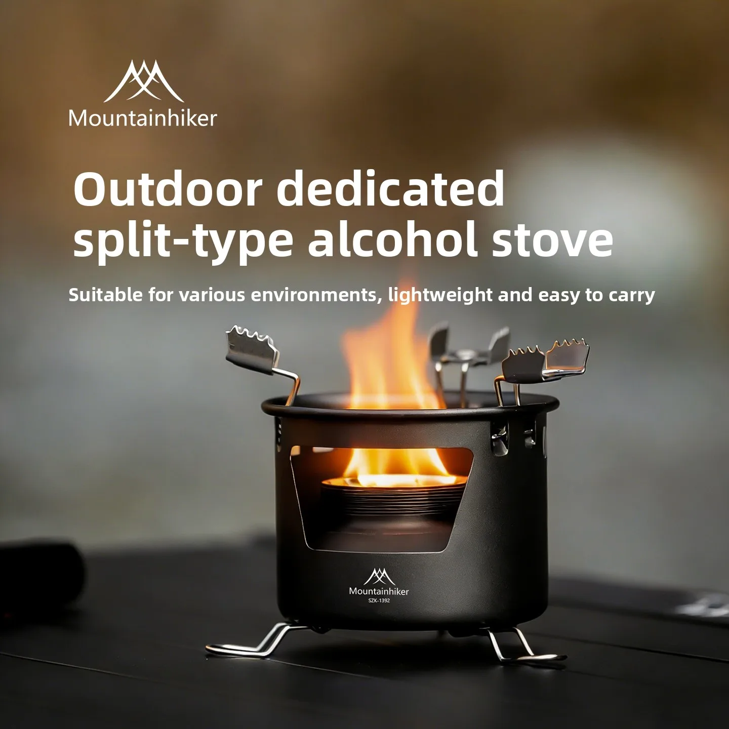 MOUNTAINHIKER Outdoor Portable - Camping Cooking On Fire recension och pris