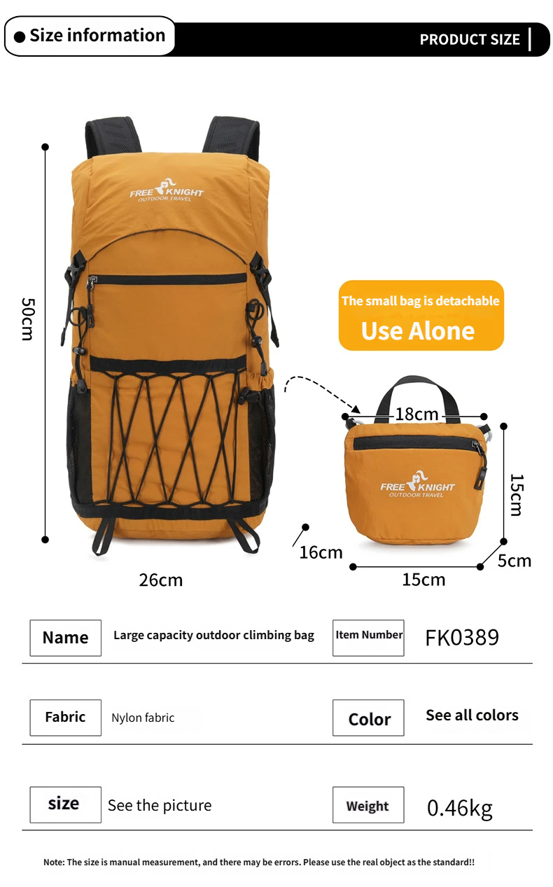 30L Tactical Waterproof Backpa - Camping Cooking Cover recension och pris