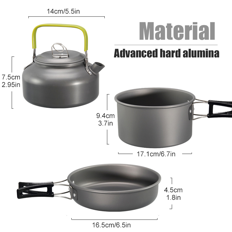 WESTTUNE Camping Cookware Kit  - Camping Cooking Griddle recension och pris