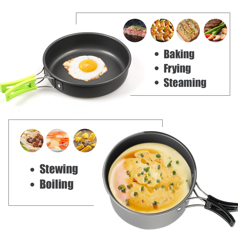 WESTTUNE Camping Cookware Kit  - Camping Cooking Griddle recension och pris