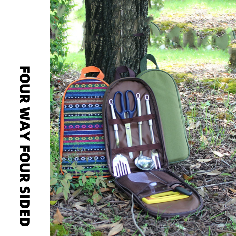 Outdoor kitchen equipment port - Camping Cooking Equipment Bag recension och pris