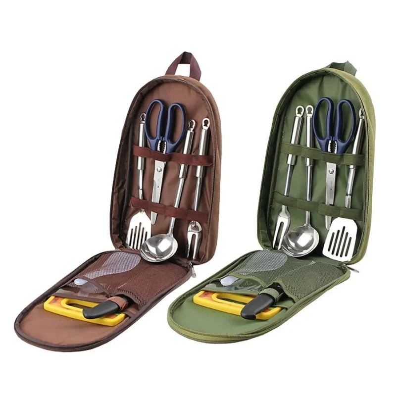 Outdoor kitchen equipment port - Camping Cooking Equipment Bag recension och pris