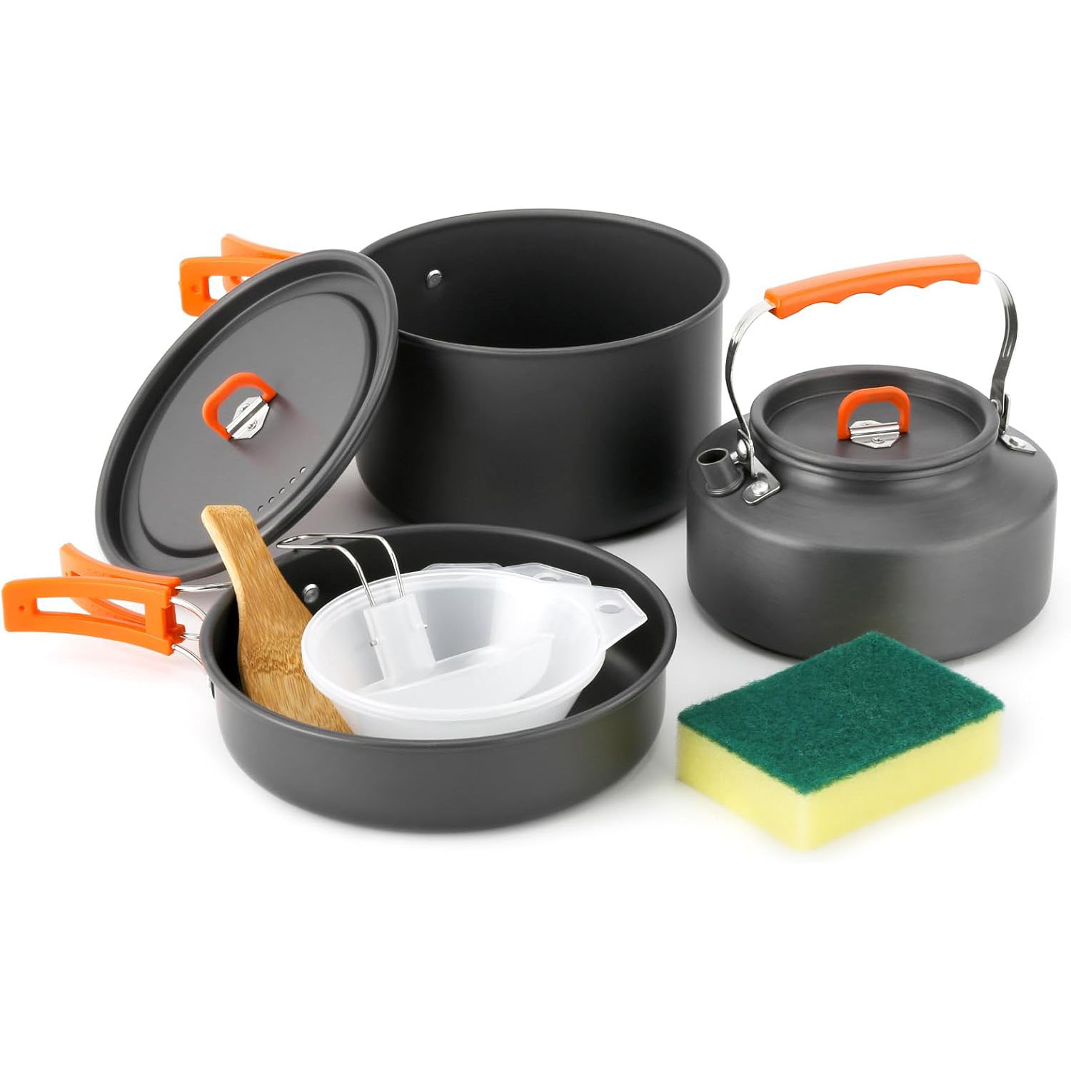 Camping Cookware Camping Pot a - Camping Cooking Set With Kettle recension och pris
