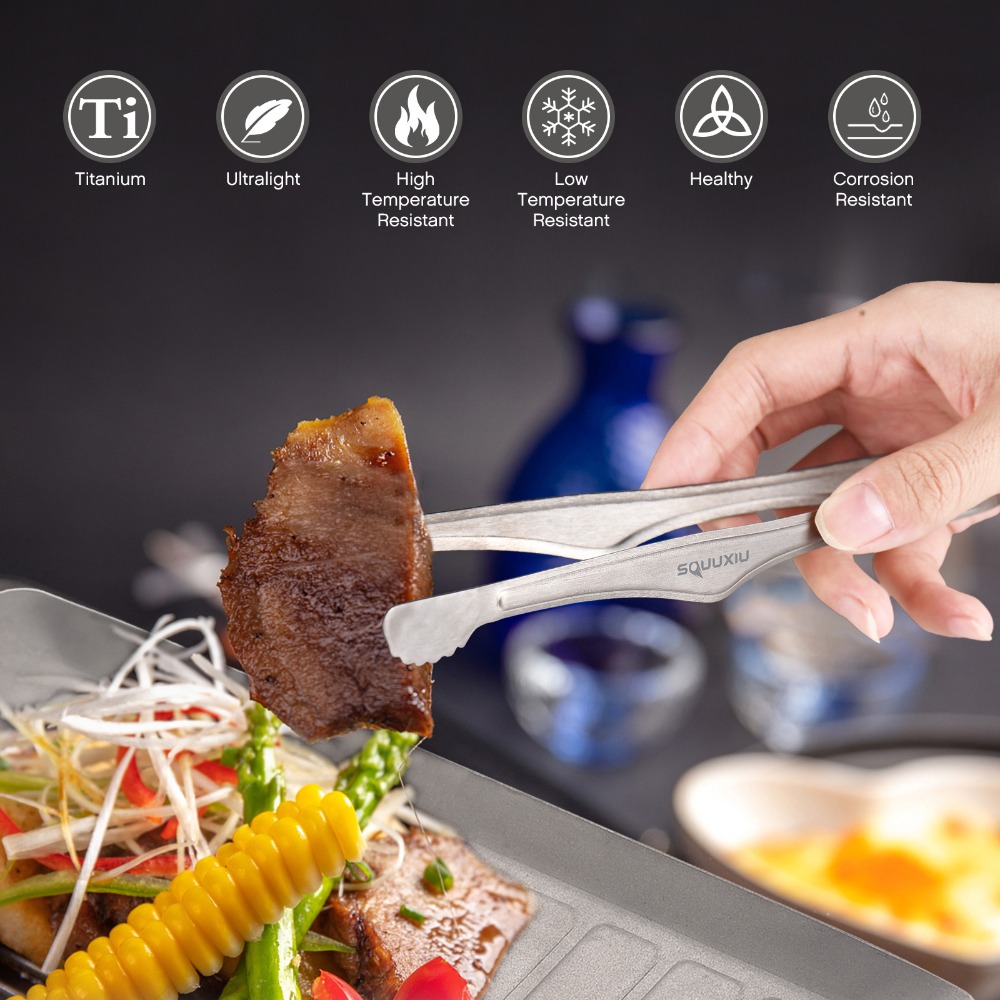 Durable Titanium Camping Grill - Camping Cooking Griddle recension och pris
