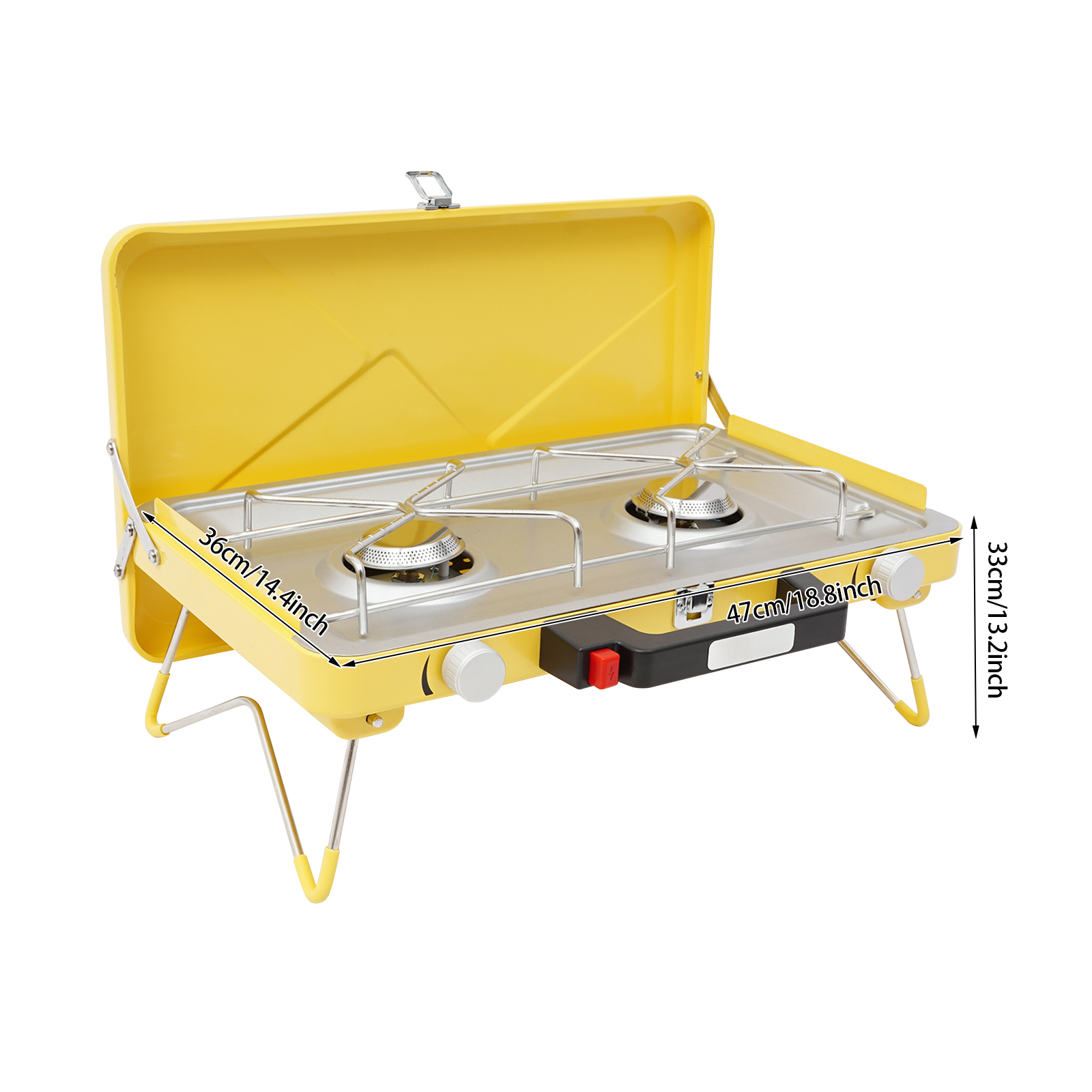 Portable Outdoor Gas Stove,Cam - Camping Cooking Propane recension och pris