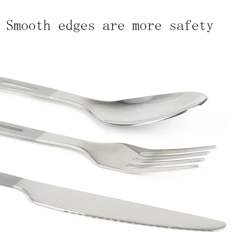 HWZBBEN Titanium Fork Spoon Kn - Camping Cooking Kit recension och pris
