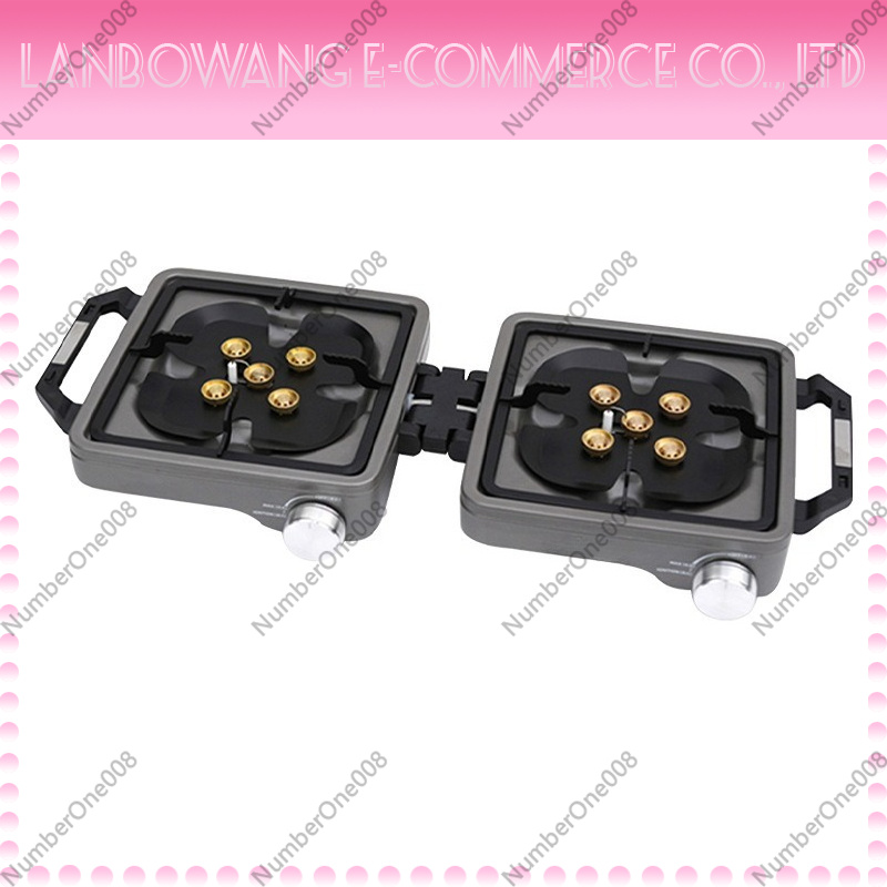 Outdoor Dual Burner High Power - Camping Cooking Griddle recension och pris