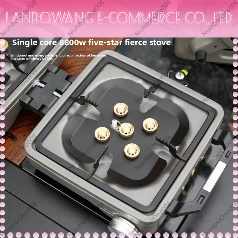 Outdoor Dual Burner High Power - Camping Cooking Griddle recension och pris