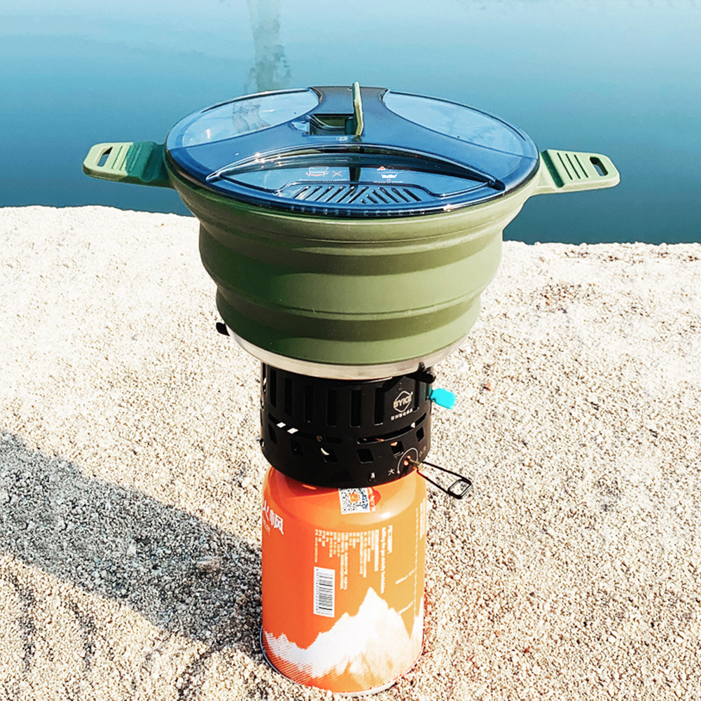 2.5L Silicone Folding Kettle C - Camping Cooking System recension och pris