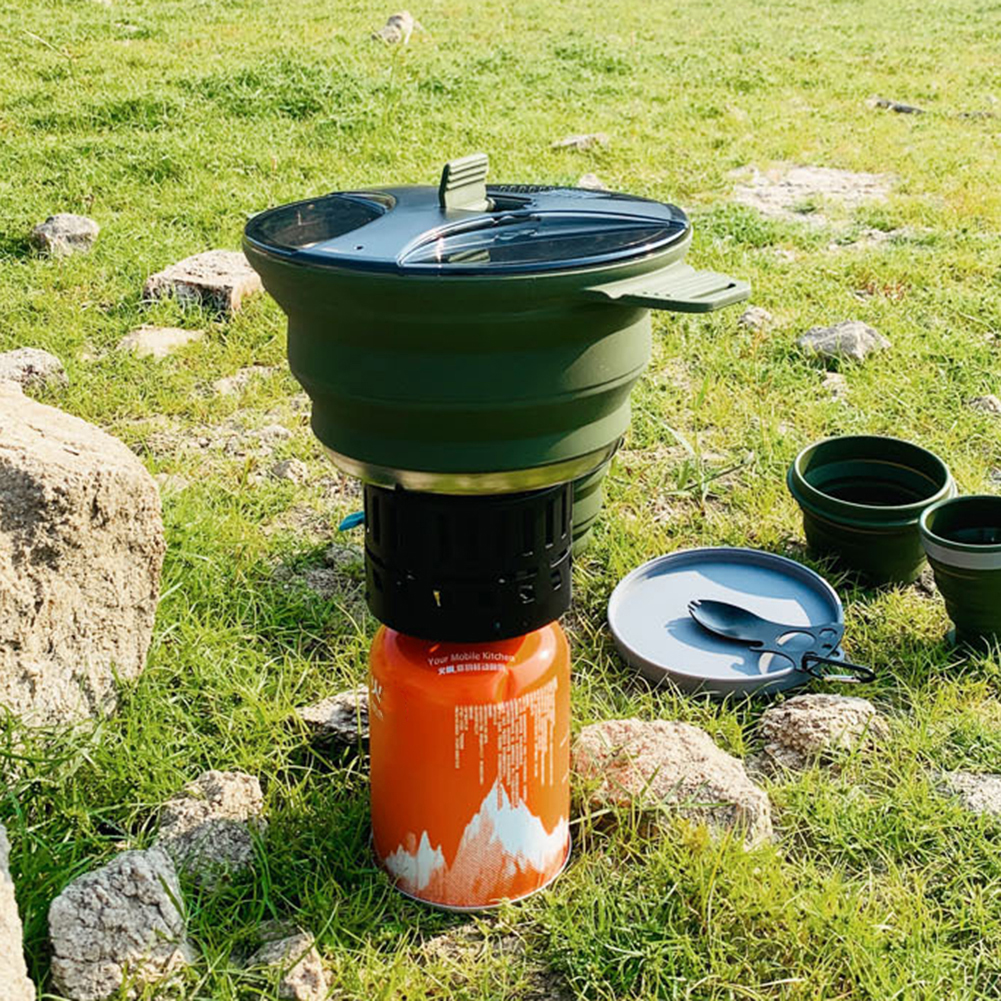 2.5L Silicone Folding Kettle C - Camping Cooking System recension och pris