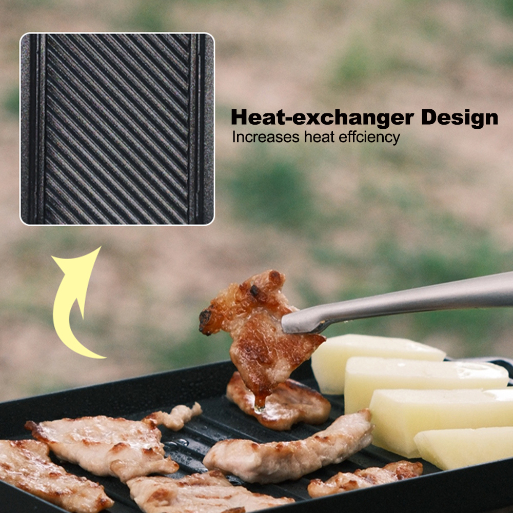 FireMaple Mini Grill Plate Set - Camping Cooking On Fire recension och pris