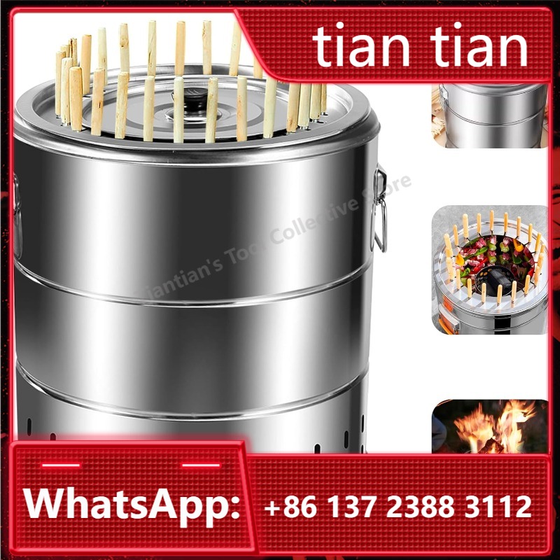 Stainless Steel Wrap-around Gr - Camping Cooking Grate recension och pris