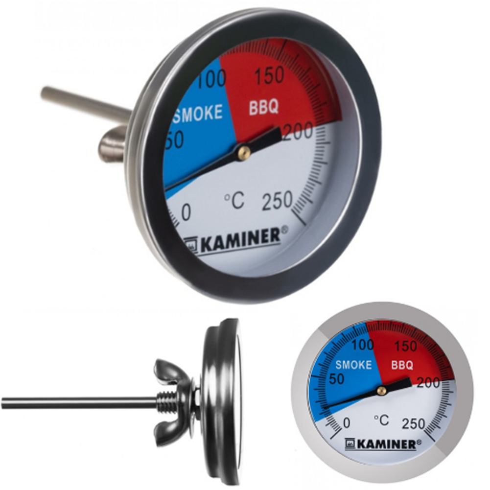 Stainless Steel BBQ Grill Ther - Meat Thermometer Camp recension och pris