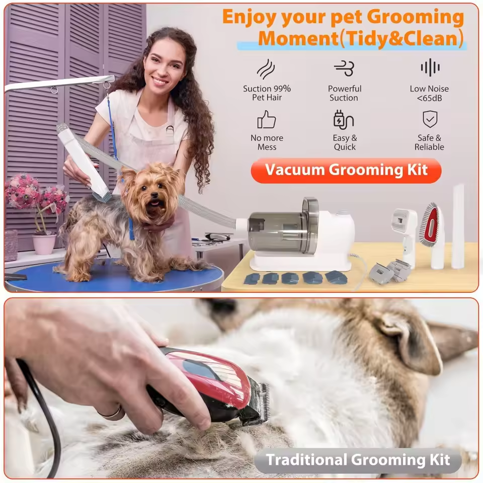 6 in 1 Low Noise Pet Grooming  - Camping Cooking Kit recension och pris