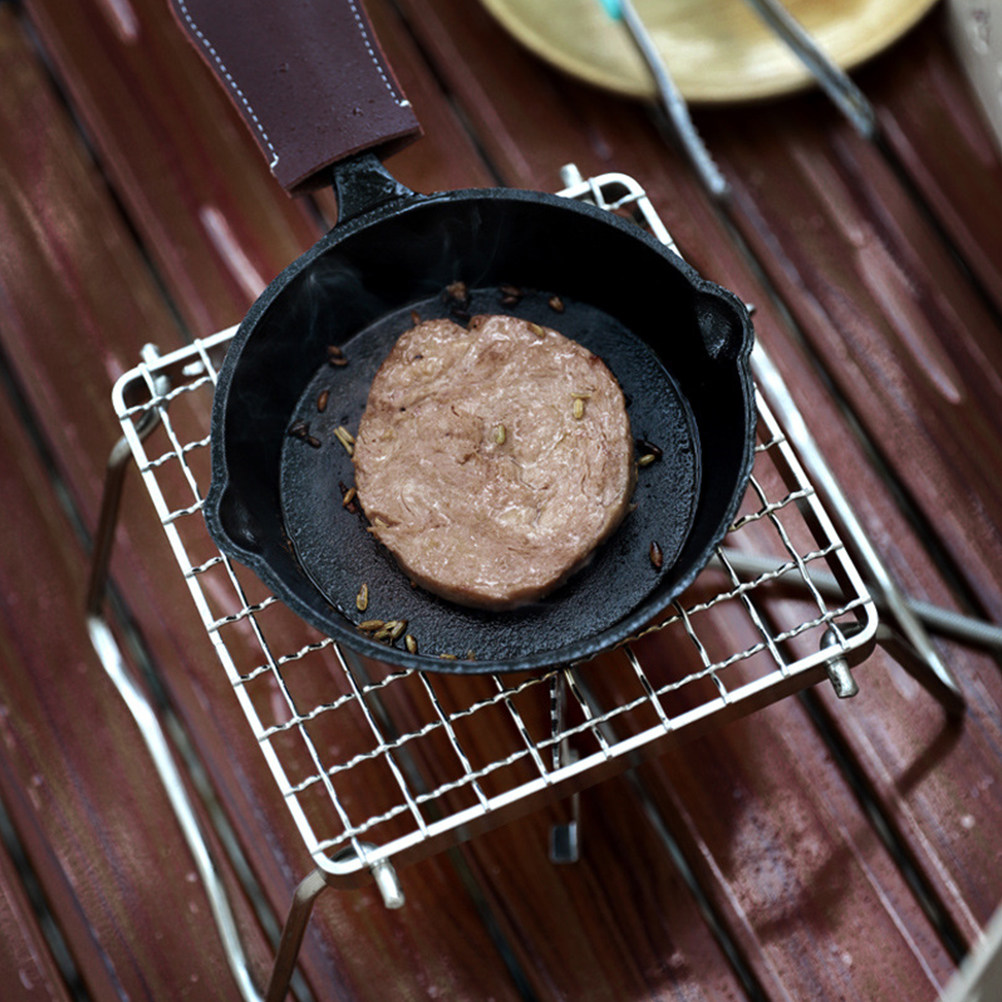 Foldable Stainless Steel Backp - Camping Cooking Grate recension och pris