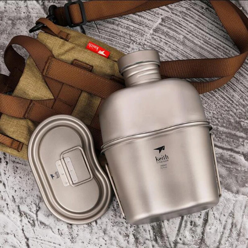 Keith Pure Titanium Outdoor Ca - Camping Cooking Kit recension och pris